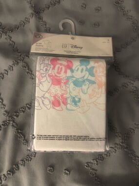 Disney Cotton Sleep Set with Pink, Blue, Purple & Peach Character Print